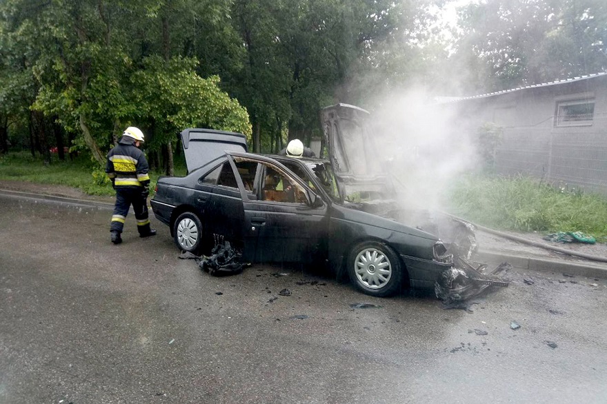 Пожар в Днепре