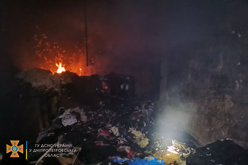В Каменском районе пожар в доме унес жизнь хозяина