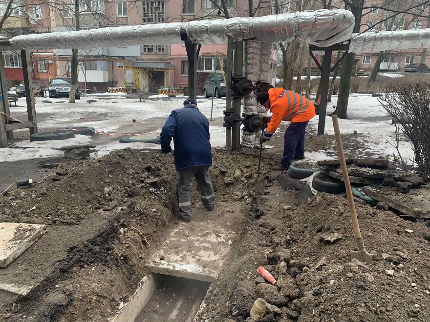 Ремонт теплосети