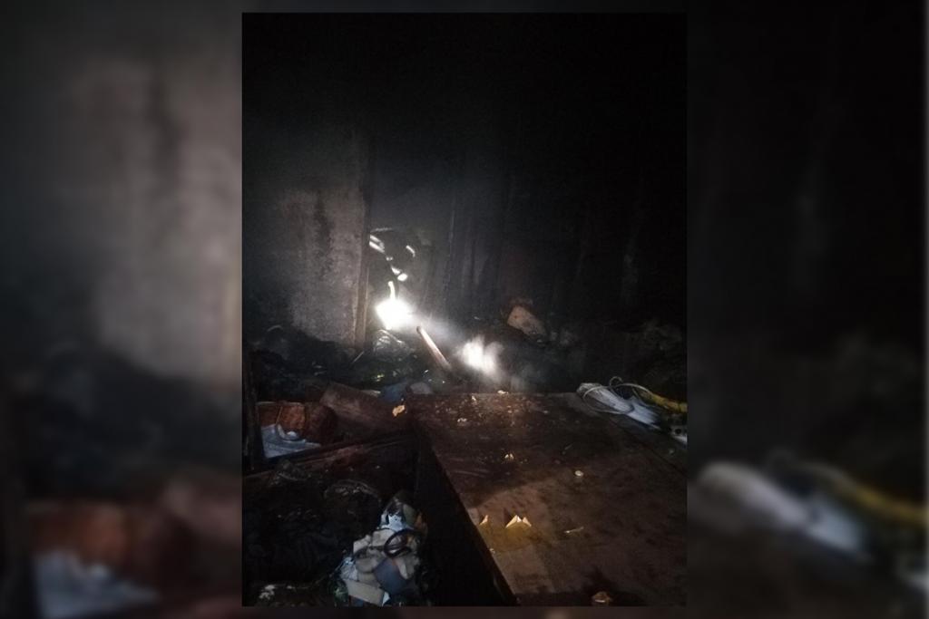 Пожар в Каменском унес жизнь пожилого мужчины