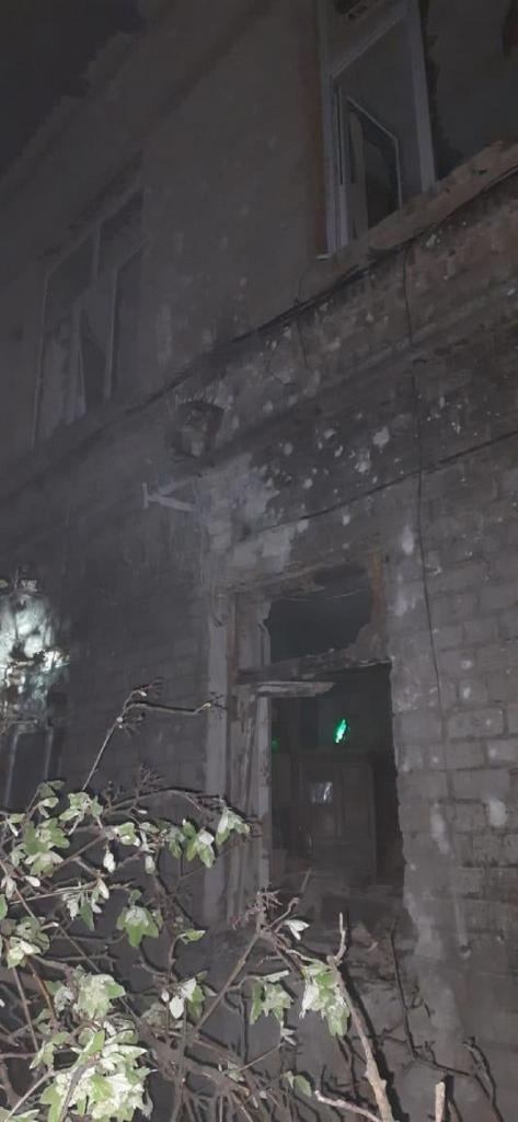 Обстрел больницы  в Красногоровке