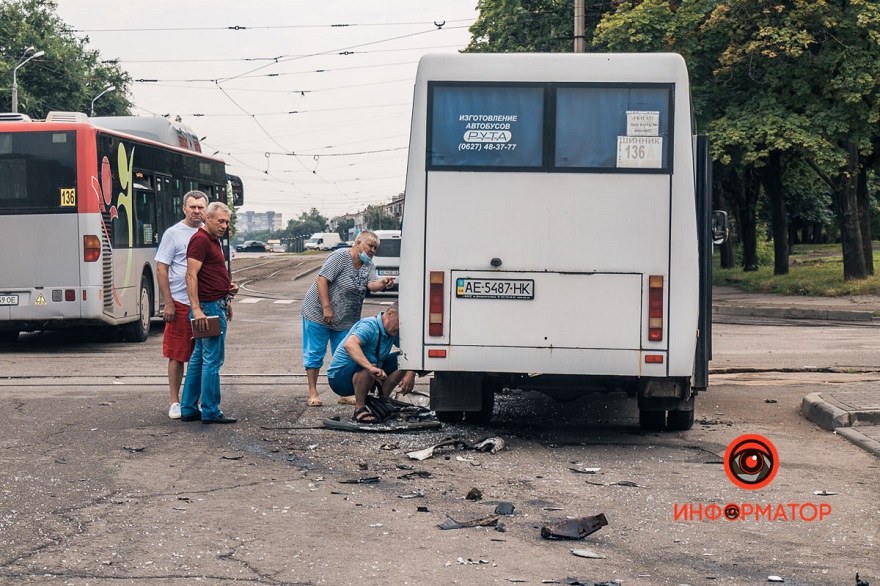 ДТП на Грушевского в Днепре