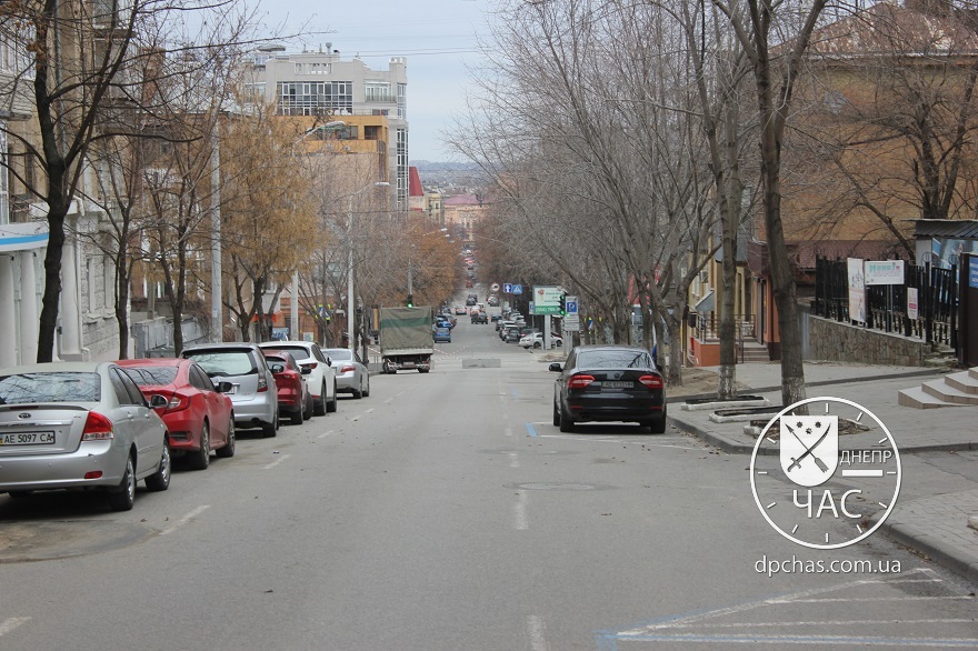 Перекрытая улица