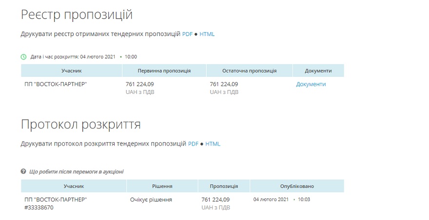 Крематорий тендер