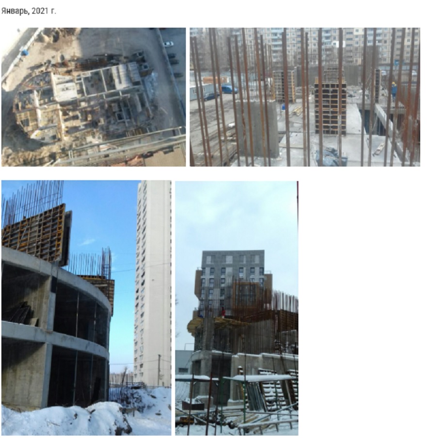 ЖК "Триумф" работы