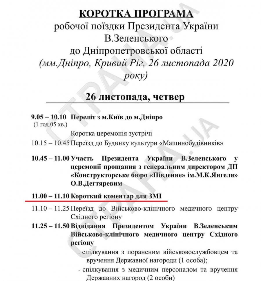 Программа Зеленского