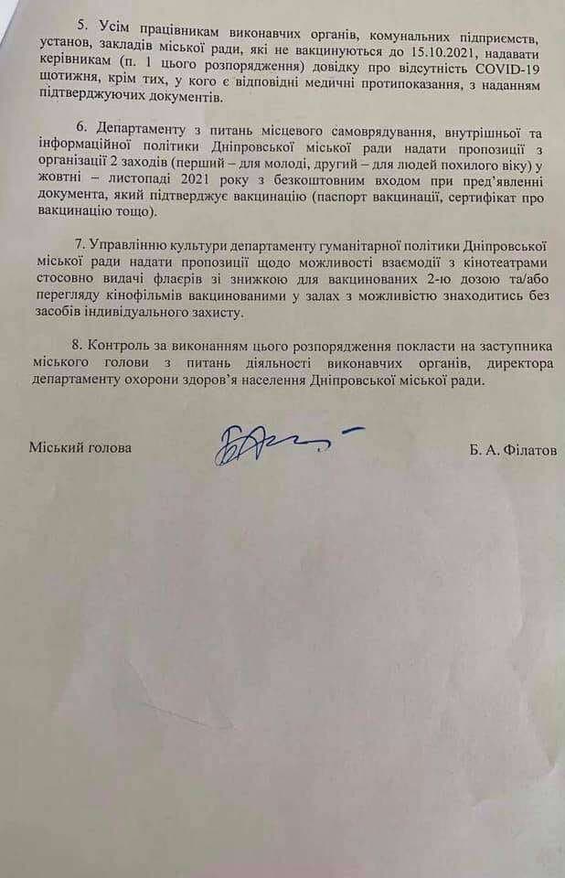 мэр Днепра