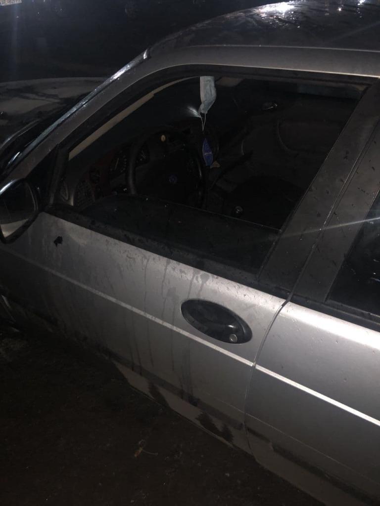 В Кривом Роге на ходу загорелся автомобиль