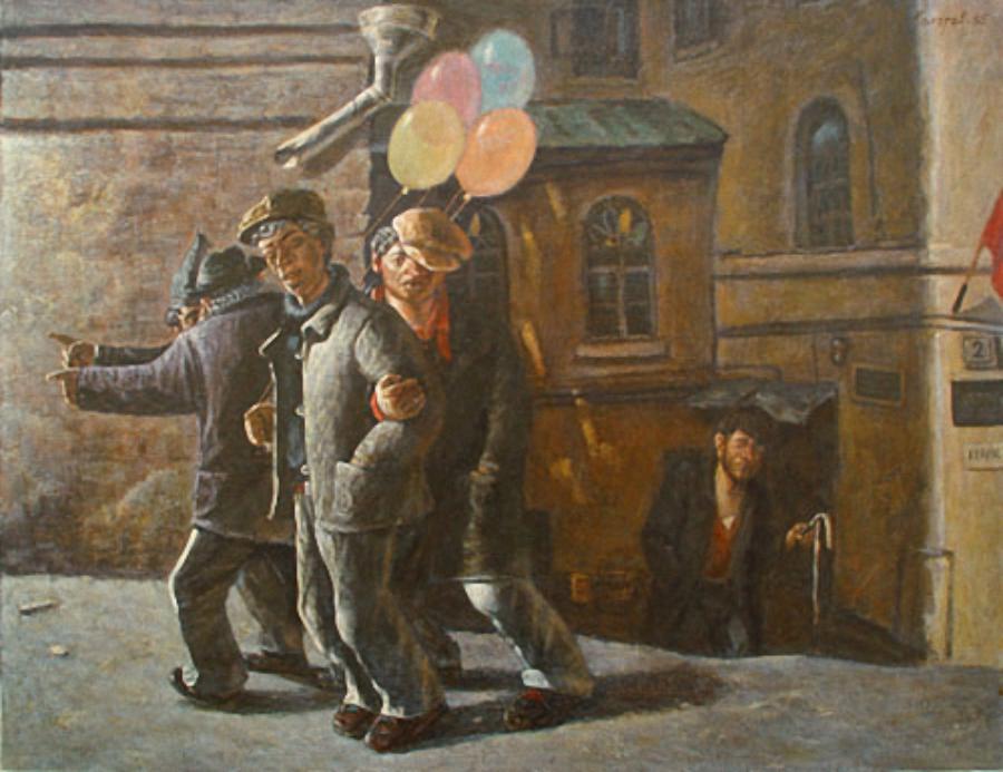 Как выглядел страшный СССР на запрещенных картинах художника Колотева