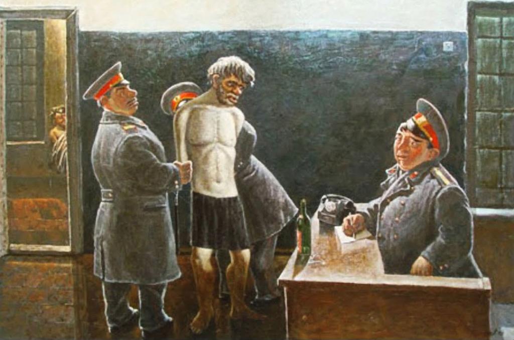 Как выглядел страшный СССР на запрещенных картинах художника Колотева