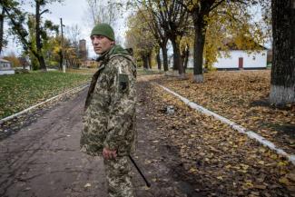 Лишившийся ноги боец из Днепропетровщины снова ушел воевать