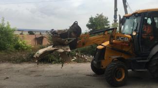 В Днепре коммунальщики ликвидировали стихийную свалку