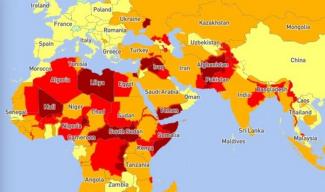 Украина попала в рейтинг "экстремальных" стран для туризма