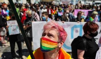 Марш в поддержку ЛГБТ