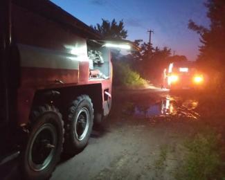 На Днепропетровщине мужчина заживо сгорел в собственном доме