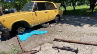 В Кривом Роге автомобиль раздавил своего пожилого владельца