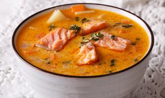Уха из брюшек лосося: пошаговый рецепт вкусного блюда
