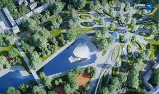 Корбан рассказал о новых пешеходных зонах в Днепре и показал макет будущего парка Глобы