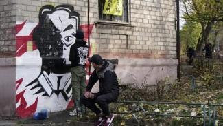 В Днепре восстановили мурал, посвященный командиру ОУН