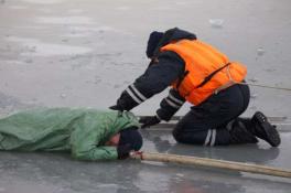 провалиться под лед