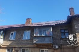Отремонтированная крыша