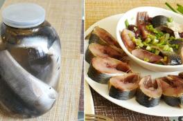 Малосольная селедка в банке: простой рецепт вкусной рыбки