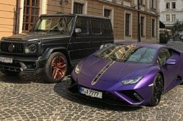Lamborghini Huracan Evo RWD и Mercedes-AMG G63