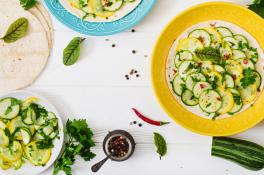 Малосольные кабачки в пакете вкусно и быстро: пошаговый рецепт