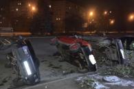 Перевернутые автомобили
