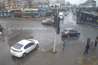 Авария на левом берегу